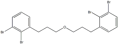 2,3-Dibromophenylpropyl ether 结构式