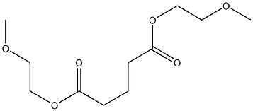 Propane-1,3-dicarboxylic acid bis(2-methoxyethyl) ester 结构式