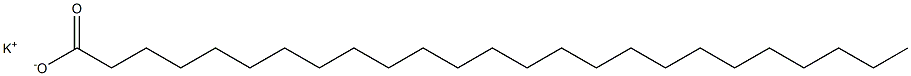 Pentacosanoic acid potassium salt 结构式