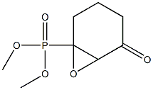 (5-Oxo-7-oxabicyclo[4.1.0]heptan-1-yl)phosphonic acid dimethyl ester 结构式