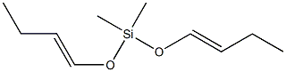 Dimethylbis[(E)-1-butenyloxy]silane 结构式