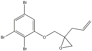 2,3,5-Tribromophenyl 2-allylglycidyl ether 结构式