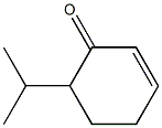 6-Isopropyl-2-cyclohexen-1-one 结构式