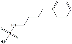 N-(4-Phenylbutyl)sulfamide 结构式