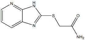 3H-Imidazo[4,5-b]pyridine-2-thioacetamide 结构式