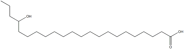 19-Hydroxydocosanoic acid 结构式