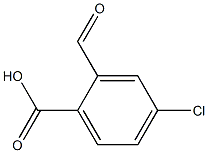 2-Formyl-4-chlorobenzoic acid 结构式