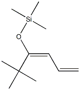 (E)-1-tert-Butyl-1-(trimethylsiloxy)-1,3-butadiene 结构式