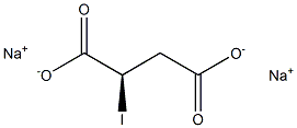 [R,(+)]-2-Iodosuccinic acid disodium salt 结构式