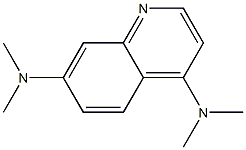 4,7-Bis(dimethylamino)quinoline 结构式