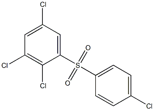 2,3,5-Trichlorophenyl 4-chlorophenyl sulfone 结构式