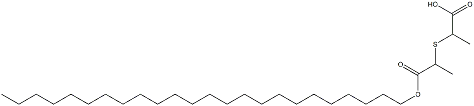 2,2'-Thiobis(propionic acid tetracosyl) ester 结构式