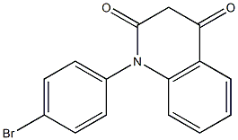 1-(4-Bromophenyl)quinoline-2,4(1H,3H)-dione 结构式