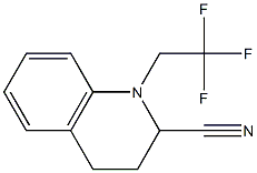 1-(2,2,2-Trifluoroethyl)-1,2,3,4-tetrahydroquinoline-2-carbonitrile 结构式