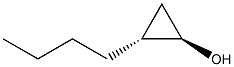 (1R,2R)-2-Butylcyclopropanol 结构式