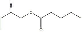 (+)-Valeric acid (S)-2-methylbutyl ester 结构式