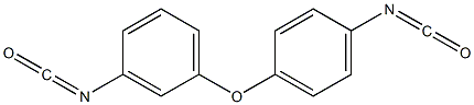 3,4'-Diisocyanato[1,1'-oxybisbenzene] 结构式