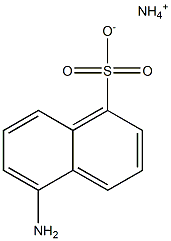 5-Amino-1-naphthalenesulfonic acid ammonium salt 结构式