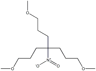 4-Nitro-4-[3-methoxypropyl]-1,7-dimethoxyheptane 结构式