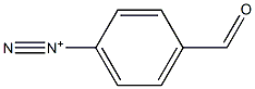 p-Formylbenzenediazonium 结构式