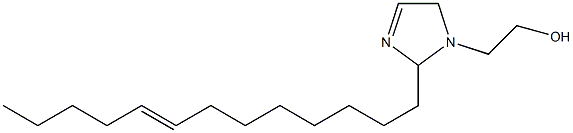 2-(8-Tridecenyl)-3-imidazoline-1-ethanol 结构式