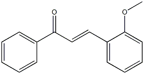 2-Methoxy-trans-chalcone 结构式
