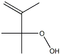2,3-Dimethyl-3-hydroperoxy-1-butene 结构式