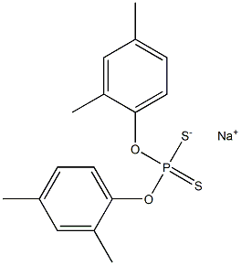Dixylenyl dithiophosphate sodium salt 结构式
