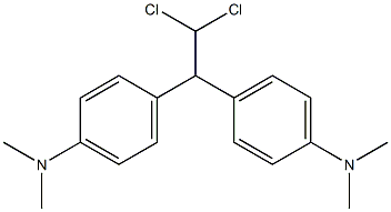 4,4'-(2,2-Dichloro-1,1-ethanediyl)bis(N,N-dimethylbenzenamine) 结构式