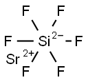 Strontium hexafluorosilicate 结构式