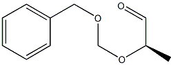 (R)-2-(Benzyloxymethoxy)propanal 结构式