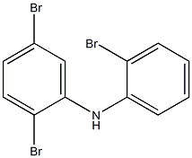 2,5-Dibromophenyl 2-bromophenylamine 结构式