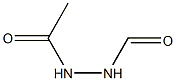 1-Acetyl-2-formylhydrazine 结构式