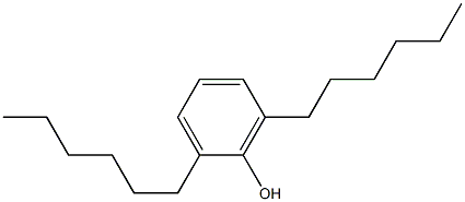 2,6-Dihexylphenol 结构式