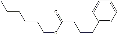 4-Phenylbutanoic acid hexyl ester 结构式