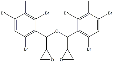 2,4,6-Tribromo-3-methylphenylglycidyl ether 结构式