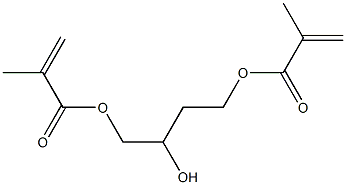 1,2,4-Butanetriol 1,4-bismethacrylate 结构式