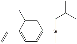 1-[4-[(2,2-Dimethylethyl)dimethylsilyl]methylphenyl]ethene 结构式