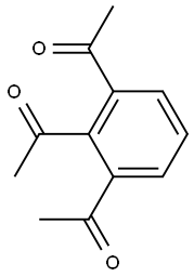 1,2,3-Triacetylbenzene 结构式