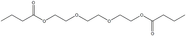 2,2'-[1,2-Ethanediylbis(oxy)]bis(ethanol butyrate) 结构式