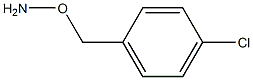 O-[(4-Chlorophenyl)methyl]hydroxylamine 结构式