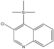 3-Chloro-4-(trimethylsilyl)quinoline 结构式