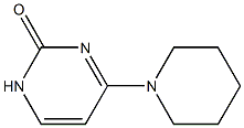 4-Piperidinopyrimidin-2(1H)-one 结构式