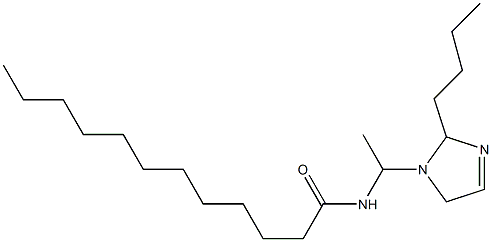 1-(1-Lauroylaminoethyl)-2-butyl-3-imidazoline 结构式