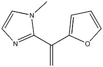 1-Methyl-2-(1-(2-furyl)vinyl)-1H-imidazole 结构式