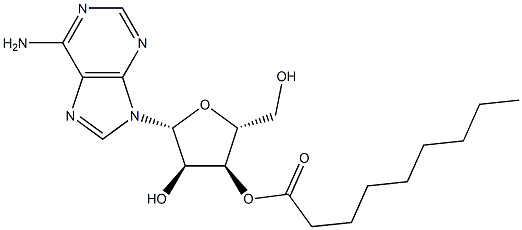 3'-O-Nonanoyladenosine 结构式