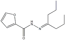 4-Heptanone 2-furanylcarbonyl hydrazone 结构式