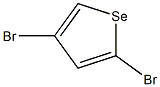 2,4-Dibromoselenophene 结构式