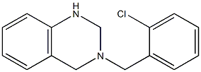 3-(2-Chlorobenzyl)-1,2,3,4-tetrahydroquinazoline 结构式