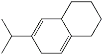 1,2,3,4,6,8a-Hexahydro-7-isopropylnaphthalene 结构式